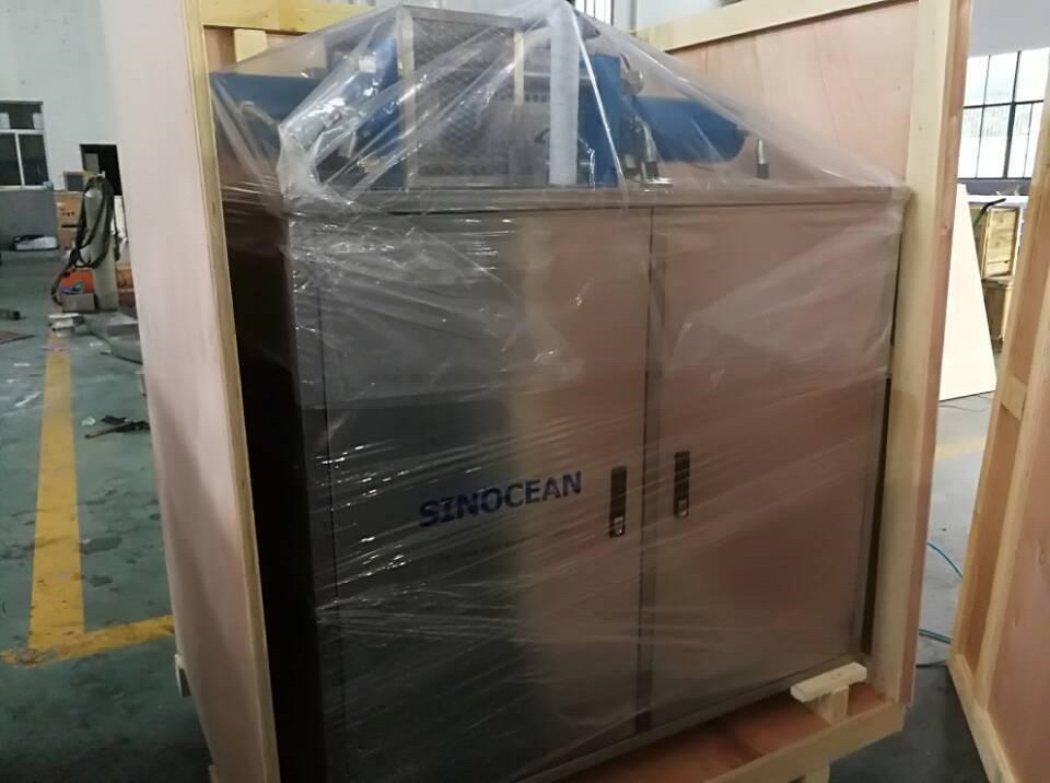 Sinocean Dry Ice Block Machine JHK100 delivered to Makati City, Philippines.