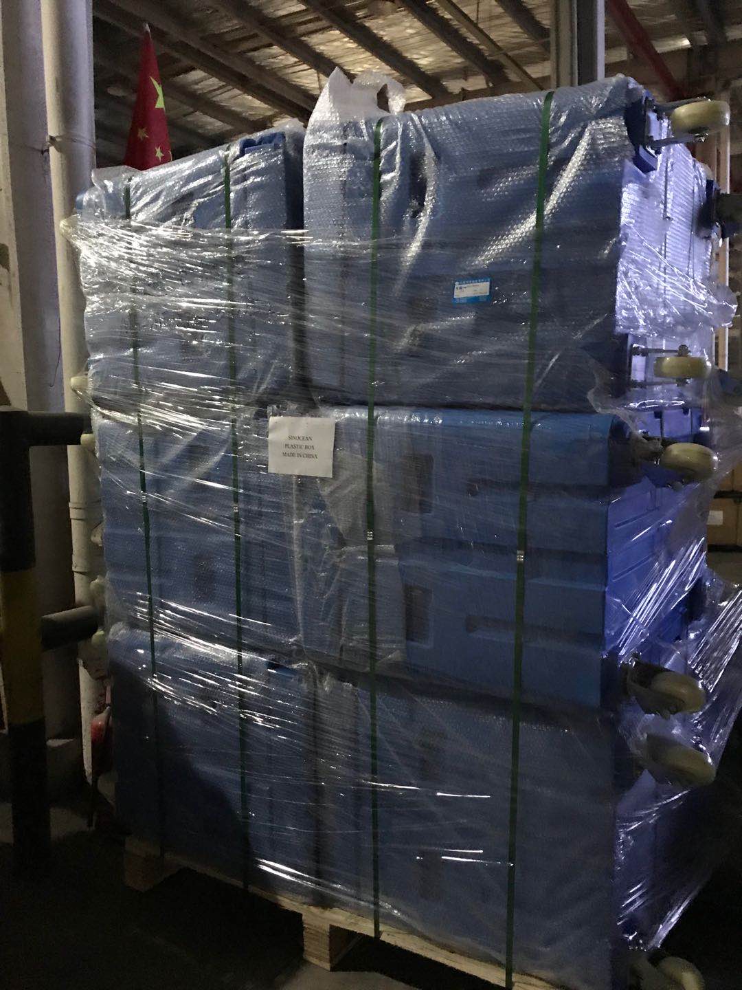 Dry ice boxes delivered to israel