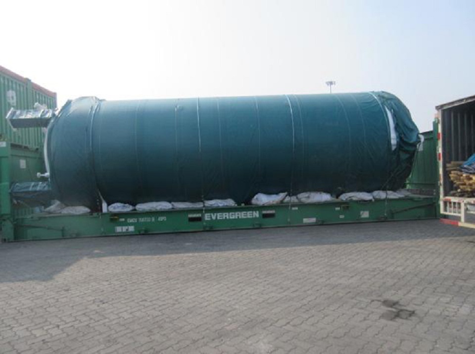 Specifications of 50,000L CO2 Storage Tank