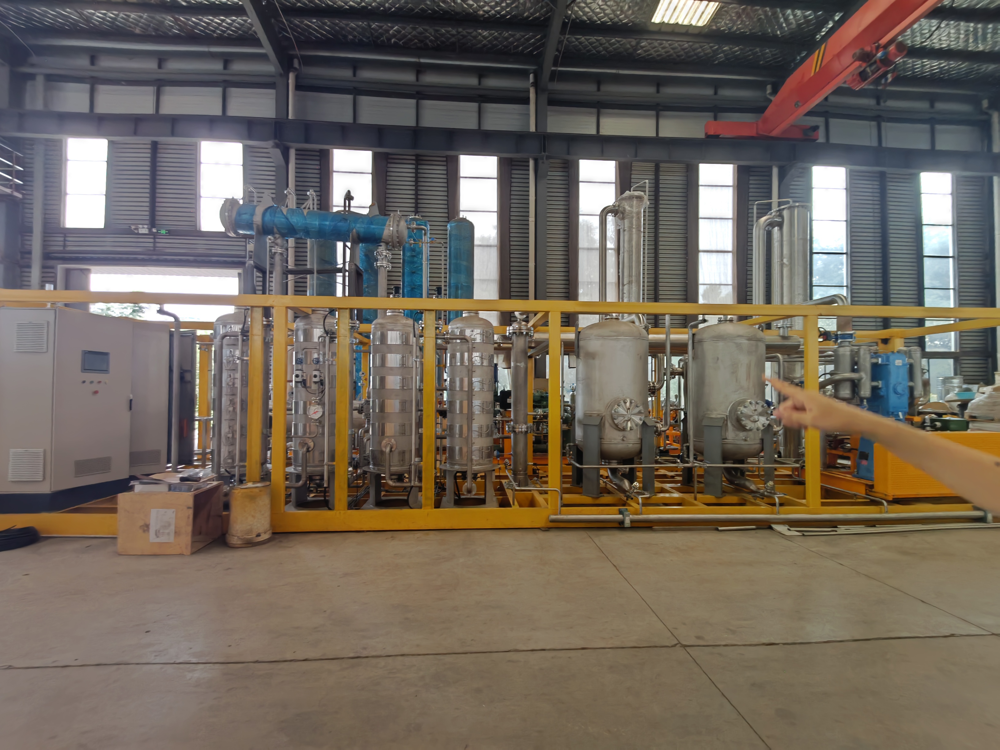 1000kg per hour Brewery CO2 recovery plant